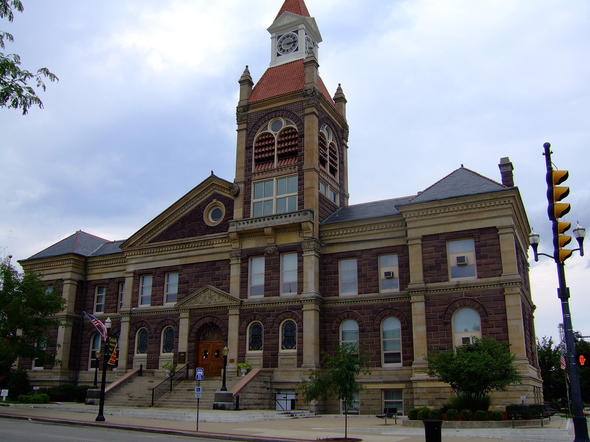 The Pickaway County Courthouse, where Paul Freshour stood trial for attempted murder