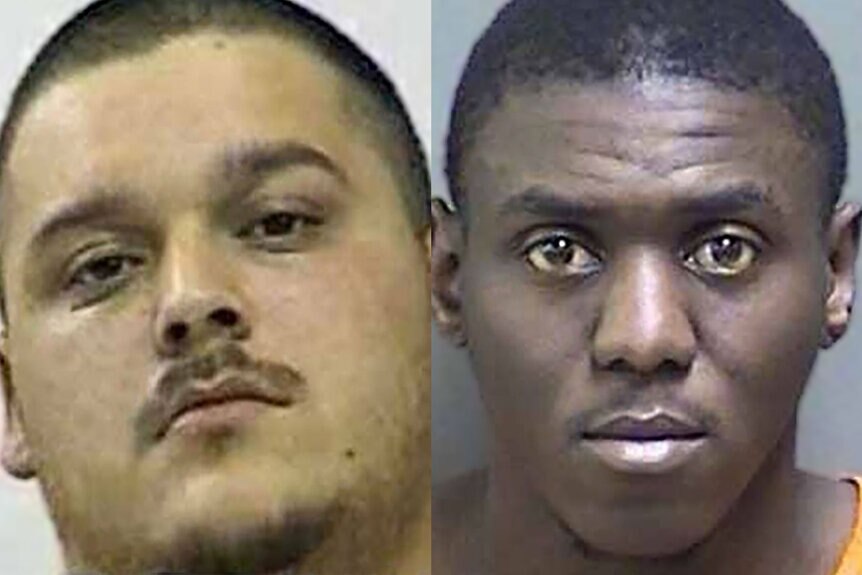 The accomplices in their jailhouse photos — the men the wife hired.