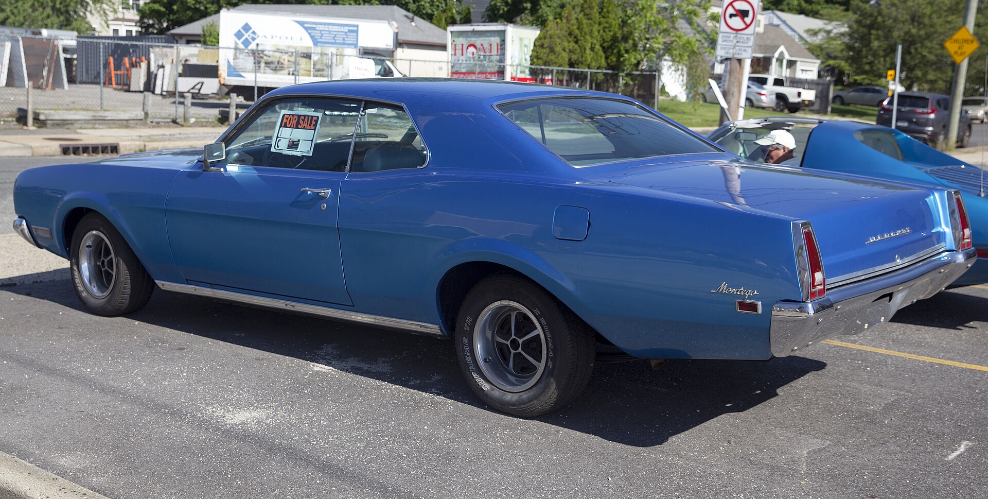 A 1969 Mercury Montego — the same model as the car found abandoned on the mountain road, though not the vehicle itself