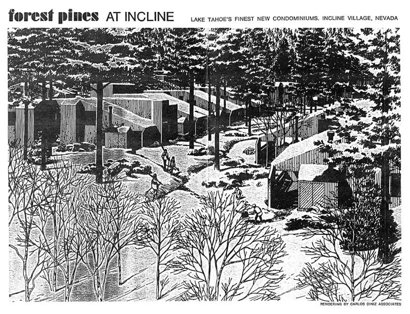 The actual Lake Tahoe card sent by the Zodiac — one of the mailings that arrived with no message body, and whose meaning is still disputed